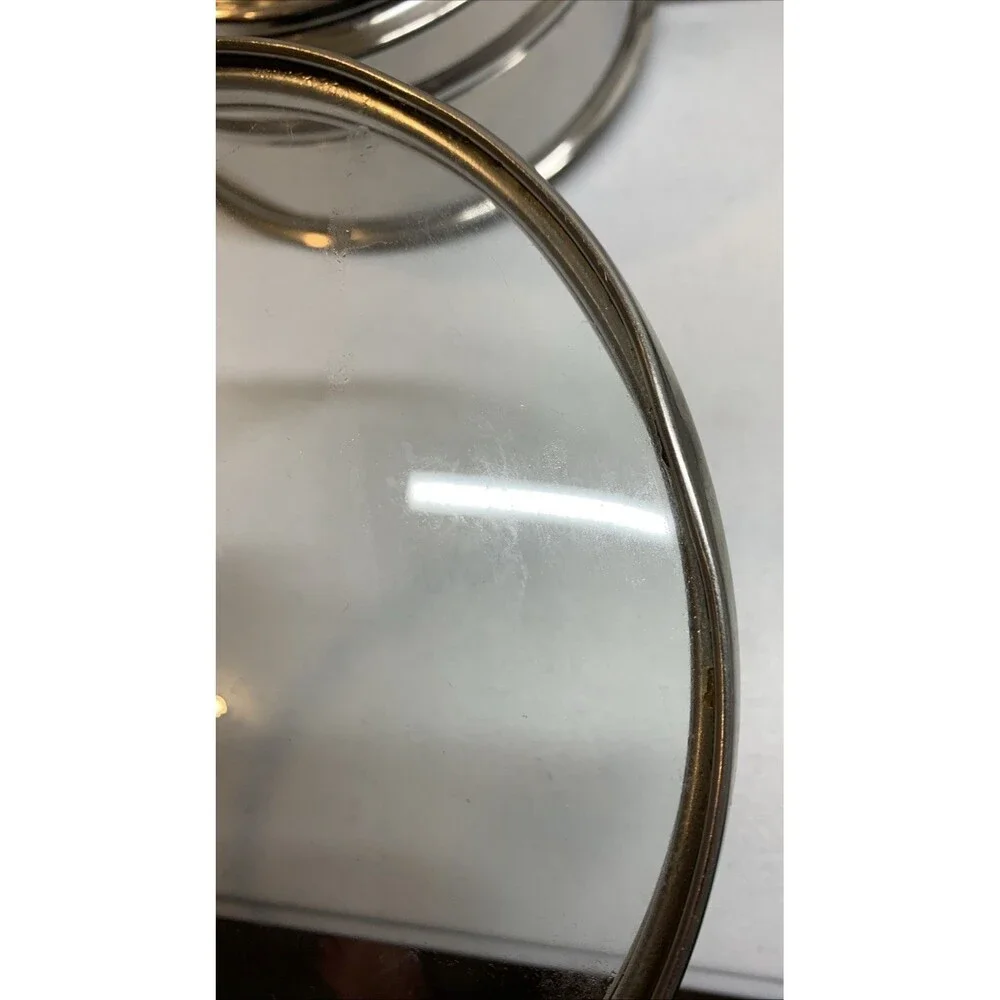Wolfgang Puck Cafe Collection 3 Qt Saucepan Steamer Glass Lid 18/10 Stainless
